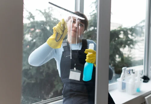 Nettoyage de vitres intérieures et extérieures à Trévé